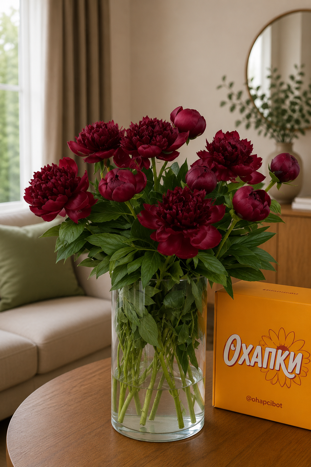 Красный пион Red Charm 10 шт.
